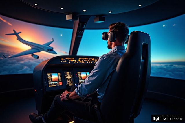 Simulation Technology in Pilot Training: The FlightTrainVR Advantage
